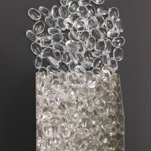 โทแพซสีขาวธรรมชาติ 7x5 มม. รูปทรงวงรี คุณภาพดีที่สุด หินพลอยหลวมที่ปรับขนาดแล้ว สำหรับทำเครื่องประดับดีไซเนอร์ - Product Image 1