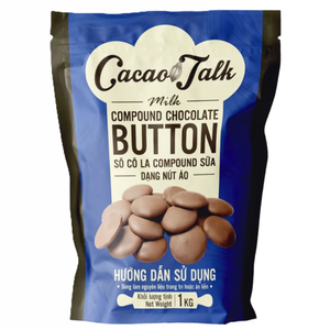 Galletas de Chocolate Compuesto Personalizadas al por Mayor, Galletas de Chocolate con Leche HALAL, Botones de Chocolate Sólido, Buen Precio, Proveedor de Exportación - Product Image 1