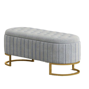 Banc ottoman en fer pour restaurant, durable et écologique, idéal pour l'ameublement des salons et chambres, style vintage, design personnalisé - Product Image 6