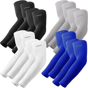 Manchons de compression unisexe anti-UV UPF50+ pour le cyclisme, la course et l'entraînement - Product Image 1