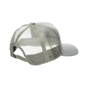 Casquette Trucker en Denim Gris Maille, 6 Panneaux, Ajustable, 100% Polyester, Couleur Unie, Chapeau Décontracté avec Patch Avant, Unisexe Adulte 56-58cm - Product Image 2