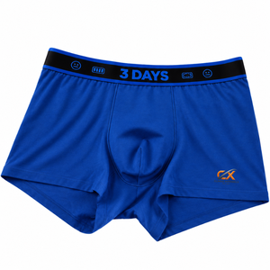 Calzoncillos Boxer de Cintura Media con Etiqueta Privada Personalizada, Mezcla de Algodón y Modal, Banda Elástica Ancha, Calzoncillos Transpirables para Hombre, Directo de Fábrica - Product Image 2