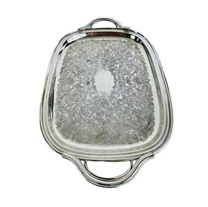 Newest Design Silver Aluminum Serving <b>Tray</b> With Rectangle Shape Tableware <b>Tea</b> and Coffee Serving <b>Trays</b> Handicrafts - Product Image 6