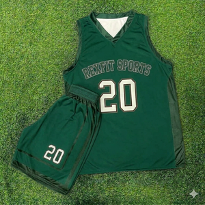 REXFIT SPORTS Ensemble de vêtements de sport de qualité supérieure personnalisés pour hommes, t-shirt et short athlétiques, vêtements d'entraînement de fitness, fabricant de vêtements de sport - Product Image 4