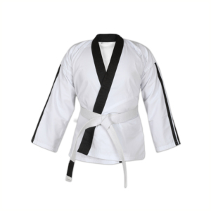 Uniforme de Taekwondo personnalisé avec logo, Dobok, tenue d'entraînement d'arts martiaux, tissu en coton respirant pour enfants et adultes, pour l'entraînement - Product Image 2