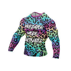 Rashguard Homme Personnalisable de Qualité Supérieure, Léger, Manches Longues, Col Rond Uni, Respirant, Séchage Rapide, Coupe Classique - Product Image 3