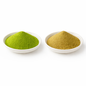 <b>Matcha</b> and Hojicha <b>Powder</b> with US Japan Pesticide Standards Compliance, 1kg Bulk Superfood for Healthy Beverage and Food Factory - Product Image 1