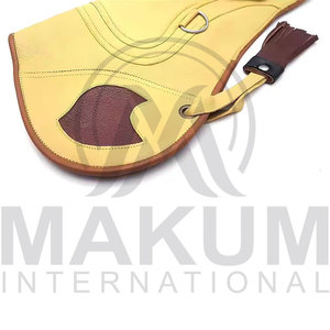 Gants de fauconnerie en cuir souple, respirants et confortables, pour la chasse au faucon. - Product Image 6