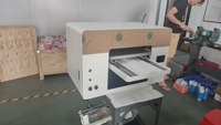 Excelente calidad Fabricación Mini XP600 4050 UV impresora plana con opción DTF DX7 cabeza A3 LED UV DTF impresora plana