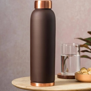 Botella de Cobre de Calidad Estándar de 1L para Oficina y Gimnasio, Botella de Agua Fría y Caliente de Proveedor Indio - Product Image 3