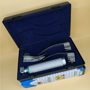 LAPA-733071-2-2 Laringoscopio Macintosh de Fibra Óptica, Juego de 3 Hojas (1-2-3), Mango para Adultos, Hojas de Calidad Premium, Esterilización en Autoclave - Product Image 5