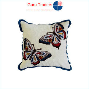 Proveedor Indio que Vende Ampliamente Fundas de Cojín Decorativas para el Hogar, 100% Algodón, Bordadas a Mano, para Compra al por Mayor al Mejor Precio - Product Image 4