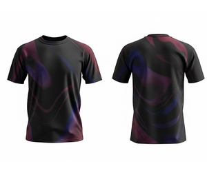 เสื้อยืดพิมพ์ลายแบบซับลิเมชั่นสำหรับทีมกีฬา พร้อมบริการสกรีนโลโก้ตามสั่ง |   ไซส์ผู้ชาย ผู้หญิง และเยาวชน |   ชุดฝึกซ้อมน้ำหนักเบา แห้งเร็ว - Product Image 6
