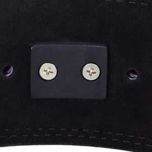 เข็มขัดออกกำลังกายหนังกว้าง 4 นิ้ว หนา 10 มม. พร้อมแผ่นโฟมเสริมสำหรับพยุงแกนกลางลำตัวและหลังสำหรับยกน้ำหนัก - Product Image 5