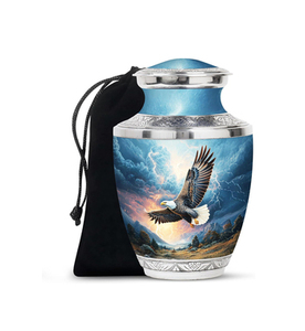 Urnas de Cremación de Latón para Cenizas de Adultos, Urnas Hechas a Mano para Hombres y Mujeres, Urnas Decorativas, Urnas Funerarias - Product Image 1