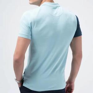 เสื้อโปโลชาย แขนสั้น ดีไซน์ปรับแต่งได้ พรีเมียม ผ้าฝ้าย 100% ขายส่ง สวมใส่สบาย ระบายอากาศได้ดี แห้งเร็ว - Product Image 3