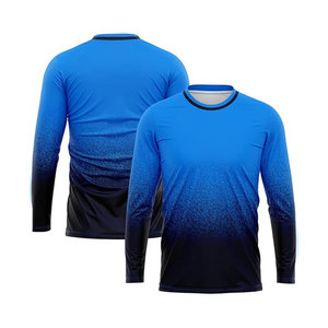 Camiseta Deportiva Sublimada al por Mayor, Manga Larga, Ligera, para Fútbol y Tiro, para Adultos y Niños - Product Image 6