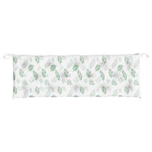 Cojín para Banco de Jardín de Tela Oxford con Patrón de Hojas Verdes - Product Image 4