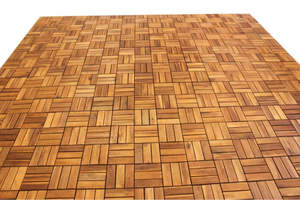 NGHIA SON FURNITURE 100% Carreaux de terrasse en bois massif d'acacia 18mm d'épaisseur Design moderne Finition mate Garantie 1 an traitée - Product Image 4