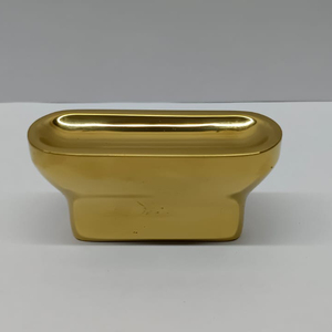 Oval <b>Brass</b> Furniture Handle for Drawer Minimalist Design Durable Finish - Product Image 2
