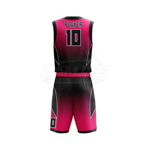 Uniforme de basket-ball de qualité supérieure à bas prix, nouveau style, design personnalisé - Product Image 3