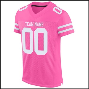Nouveaux designs 2026 NAVISTA SPORTS NS-4008 Maillots de football américain 100 % polyester cousus 32 équipes Noms d'équipes personnalisés Manches courtes - Product Image 3