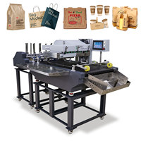 Vente chaude - Imprimante Cobra 691 à passage unique pour sacs en papier et boîtes à pizza avec machine d'impression de sacs en papier kraft