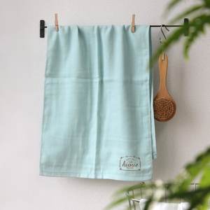[Produits en gros] serviette en gaze de couleur naturelle hirie, serviette à main 100% coton, serviette pour le visage quantité minimale de commande, lavable, séchage rapide, marron - Product Image 4