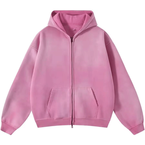 Fournisseur de sweats à capuche surdimensionnés personnalisés en gros, sweats à capuche surdimensionnés pour transfert thermique, sweats à capuche épais - Product Image 2