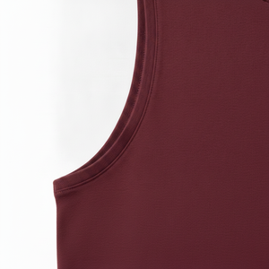Factory Wholesale <b>Mens</b> Gym Tank Top High Quality Blank Ribbed Polyester Singlet Black <b>White</b> Gray Custom Logo <b>Vest</b> OEM - Product Image 5