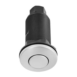 Componenti per Elettrodomestici da Cucina: Interruttore ad Aria a Doppia Uscita per Smaltimento Rifiuti Alimentari, 3.5 Pollici, Finitura in Acciaio Inox Spazzolato Argento - Product Image 4