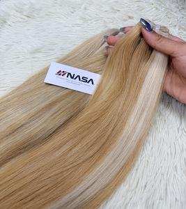 Suave y Sedoso, de Alta Calidad, 100% Cabello Humano Virgen a Granel, Súper Doble Trama, Sin Enredos, Brillo Natural, Lujo, NASA VIETNAM 100g - Product Image 5