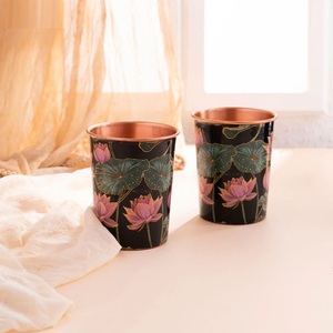 Unique & Attractive Luxury Double Wall Printed Pattern Copper Water <b>Jug</b> for Healthy <b>Drinking</b>-Factory Price Direct Supplier - Product Image 2
