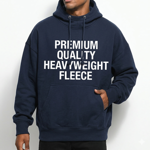 Mens Printed Polyester <b>Blend</b> Hoodie Lightweight Pullover Sweatshirt Breathable Casual Streetwear Custom Logo OEM ODM - Product Image 5
