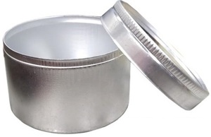 Boîte de rangement ronde en plastique pour bijoux avec couvercle à vis pour la fabrication de bijoux, les fournitures et les outils d'artisanat par SUNTOOLS/STIPL - Product Image 2