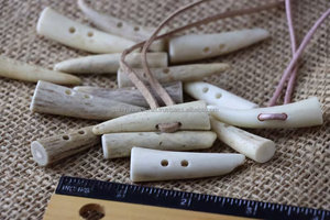 Lớn chuyển đổi nút 1 CT tự nhiên Deer ANTLER tip chuyển đổi nút chủ đề lỗ bởi saniya thủ công mỹ nghệ - Product Image 6