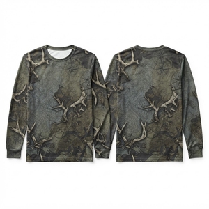 เสื้อเชิ้ตแขนยาวลายพรางสำหรับผู้ชาย Stalwart Impex สำหรับล่าสัตว์ ฤดูใบไม้ร่วง ระบายอากาศได้ดี กันน้ำ กันลม ป้องกันรังสียูวี ผ้าแคนวาส พิมพ์ลายแบบ Sublimation - Product Image 4