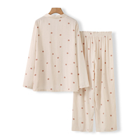 Pijamas Elegantes para Mujer, Manga Corta, Primavera-Otoño, Conjunto de Ropa de Dormir Transpirable, Hecho en Pakistán, Gran Venta