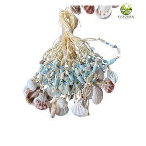 Wholesale Eco Friendly Natural Seashell Necklace Pastel Beads <b>Shell</b> <b>Choker</b> Adjustable Cord Summer Ocean Beach Jewelry Bulk - Product Image 4