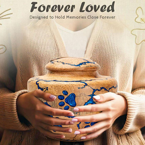 Wooden Funeral Memorial with Engraving Premium Wooden Cremation Urn for Loved Ones by AYAANS - Product Image 4