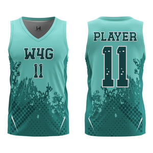 Camisetas de Baloncesto Personalizadas Unisex para Adultos, Tallas Grandes, Transpirables, que Absorben la Humedad, de Secado Rápido, con Logotipo Frontal Impreso por Transferencia de Calor - Product Image 3