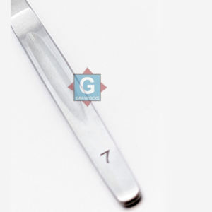 Cuchilla Quirúrgica Reutilizable de Acero Inoxidable BP No. 7 con Hojas Quirúrgicas - Product Image 3