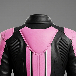 Vestes de moto en cuir véritable sur mesure pour femmes, design personnalisé, veste de motard pour adultes - Product Image 6