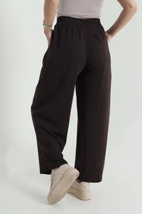 Pantalones Deportivos de Mujer para Otoño, Ecológicos, de Cintura Alta, Transpirables, Elásticos en Cuatro Direcciones, Impermeables, de Mezcla de Algodón y Forro Polar - Product Image 6