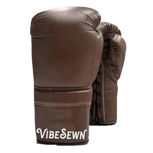 Heavy Punching <b>Bag</b> Training <b>Boxing</b> <b>Gloves</b> Leather Sparring MMA Kickboxing Adjustable Hook Loop Closure Customized Packaging OEM - Product Image 6