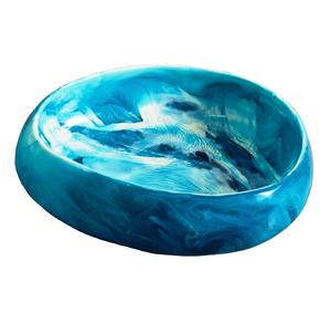 Plato de Resina Pulida Hecho a Mano en India, Apto para Lavavajillas, Ecológico, Personalizable, Diseño Europeo Moderno para el Hogar - Product Image 1