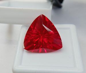 Rubis naturel du Mozambique, couleur sang de pigeon, taille triligne, certifié, pierre précieuse en vrac pour la fabrication de bijoux, vente en gros, pierre de rubis JM444 - Product Image 5