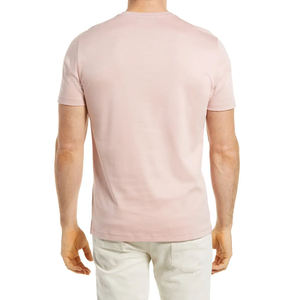 เสื้อยืดแฟชั่นผู้ชายผ้าฝ้าย 100% พิมพ์ลายโลโก้ตามสั่ง แบรนด์ส่วนตัว คอลเลคชั่นใหม่ 2026 คุณภาพสูง - Product Image 2