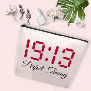 Borse Cosmetiche Rosse e Nere per Confraternite Greche, Regalo per Sorelle e Amiche - Product Image 3