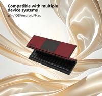 Keyboard Mini Lipat Nirkabel Modis dan Ringan, Laris 2026, untuk Tablet, Laptop, dan Ponsel